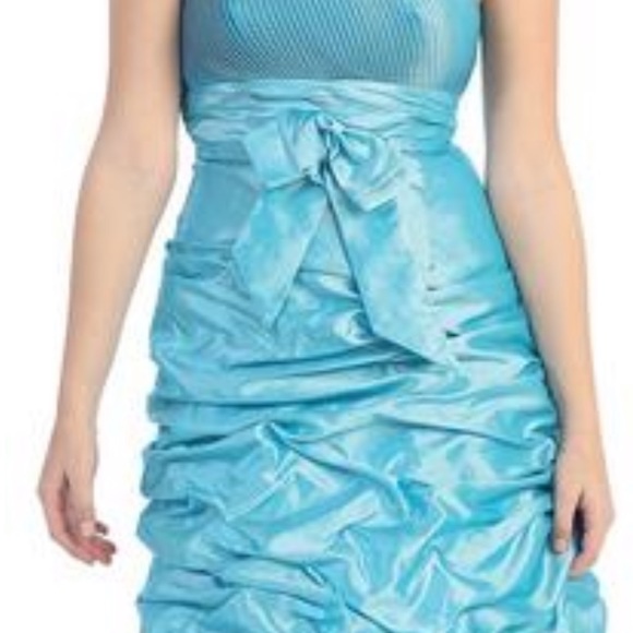 short cute cocktail homecoming Dress & Plus Size - Picture 3 of 5